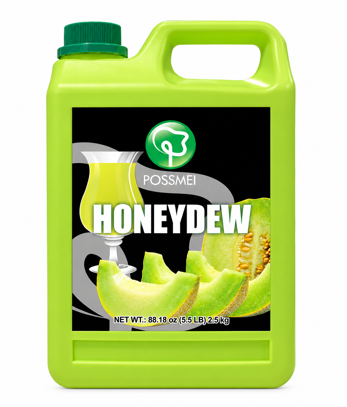 Sirop de pepene galben Honeydew pentru Bubble Tea și băuturi cu Popping Boba 1.9L