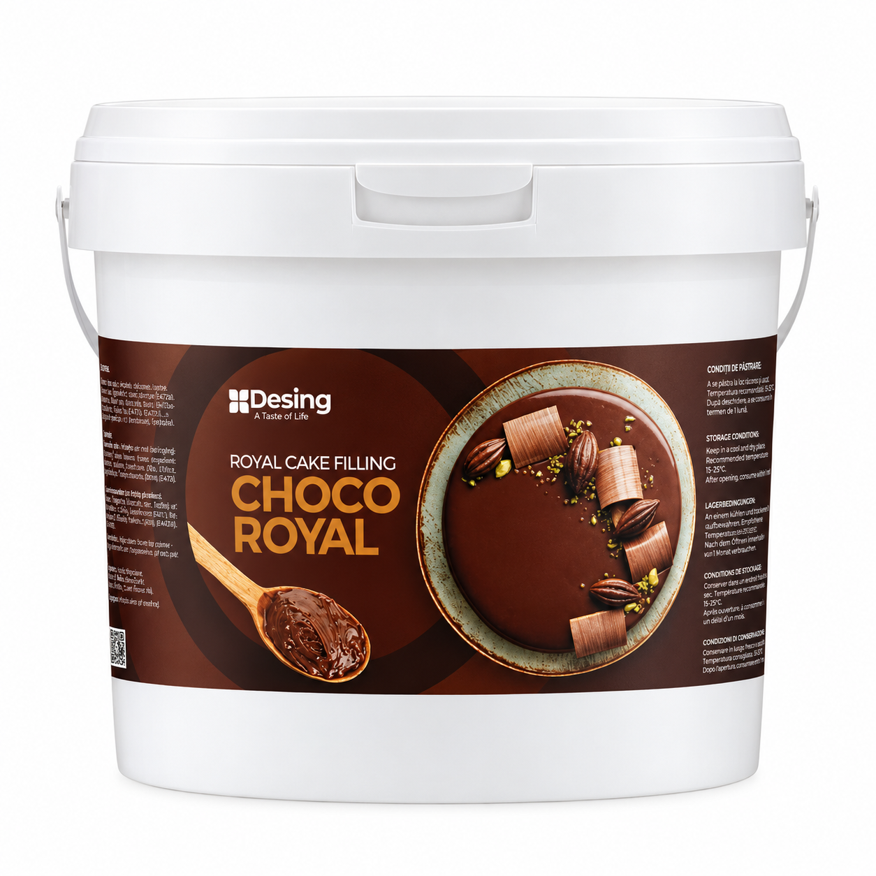 Cremă de ciocolată termostabilă Royal 6 kg | BioZuf